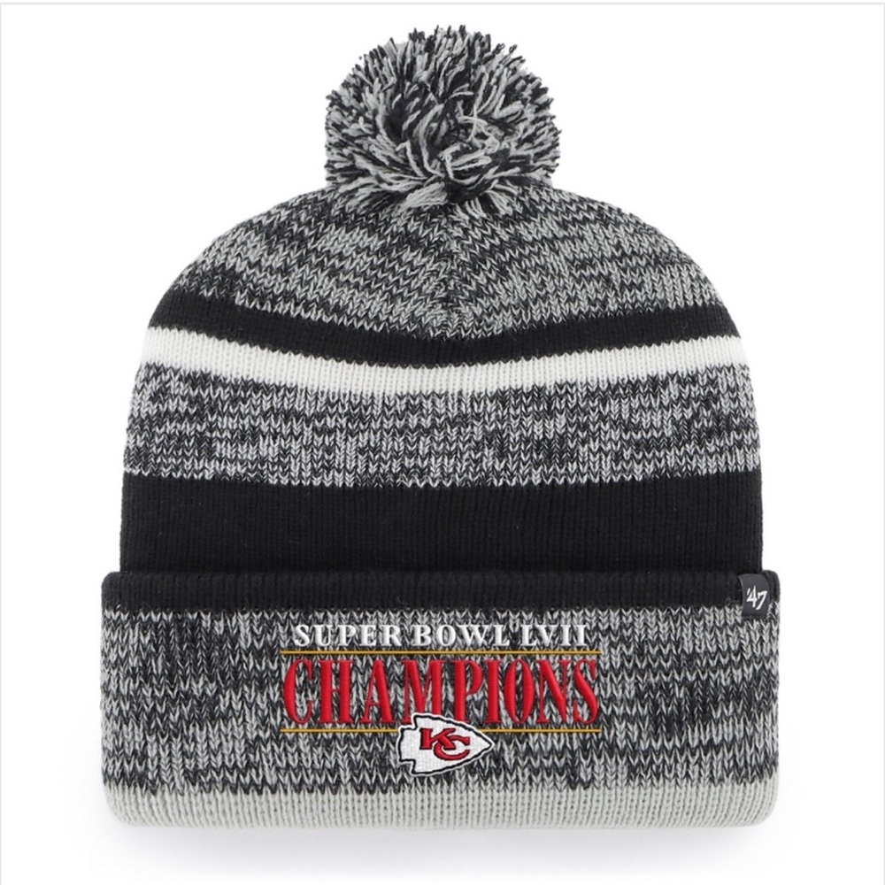 Red and White KC Chiefs Hat